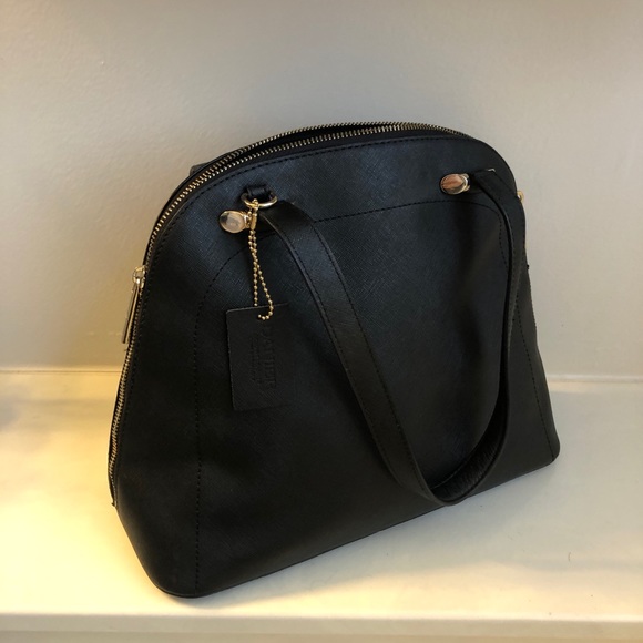 Danier Blue Leather Bag | eBay Danier leather satchel